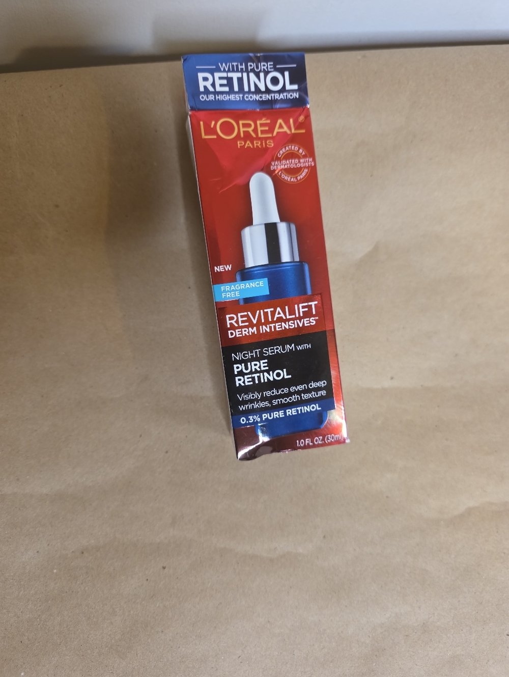 L' Oreal Revitalift Derm Intensives Wrinkle Night Serum